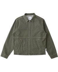 Gramicci - Gekreukeld Japans Slub Denim Jack - Lyst
