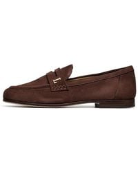 Loriblu - Suede Loafer - Lyst