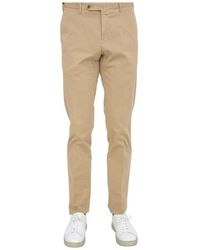 PT Torino - Broeken ,Katoen Stijlvolle Broek Voor Mannen - Lyst