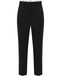 Elisabetta Franchi - Cropped Trousers - Lyst