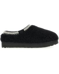 UGG - Schoenen ,Zwart ,Wol Comfortabele Binnenslippers Voor Vrouwen - Lyst