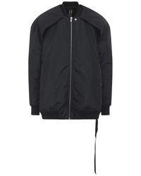 Rick Owens - Jassen ,Zwart ,Leer Convertible Jumbo Peter Flight Jacket - Lyst