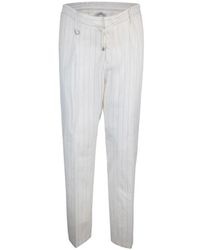 Paolo Pecora - Straight Trousers - Lyst