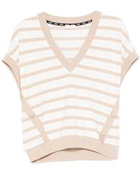Liu Jo - V-Neck Knitwear - Lyst