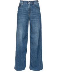 Department 5 - Jeans > wide jeans - Lyst