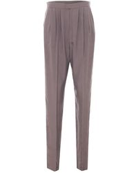 Saint Laurent - Tapered Trousers - Lyst