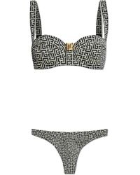 Balmain - Zweiteiliger Badeanzug - Lyst