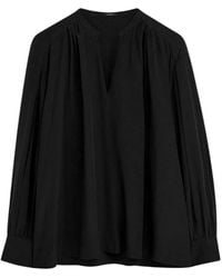 JOSEPH - Silk Crepe De Chine Blondel Blouse - Lyst