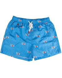 Kiton - Swim Trunks Regular Fantasy - Lyst