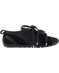 Simone Rocha - Schoenen ,Zwart ,Leer Ballerina Grip Trainer - Lyst