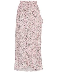American Dreams - Falda Envoltura Floral, Ligera Y Aireada, Mujer, Talla - Lyst
