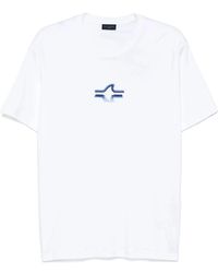 Paul & Shark - Baumwoll-t-shirt in blau - Lyst