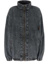 Y. Project - Zwarte Denim Jack - Lyst
