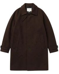 Studio Nicholson - Jassen ,Bruin ,Wol Cabo Wollen Jas - Lyst