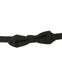 Dolce & Gabbana - Textured Bow Tie - Lyst