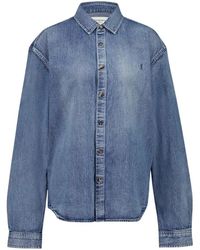 Saint Laurent - Denim Shirts - Lyst