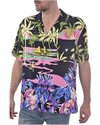 Guess - Overhemden ,Veelkleurig ,Hawaiian Shirt Sandy - Lyst