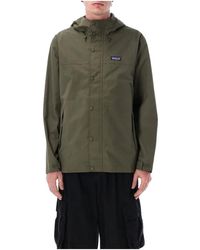 Patagonia - Fitness ,Groen ,Polyester Outdoor Everyday Regenjas - Lyst