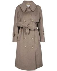 Dondup - Belted Coats - Lyst