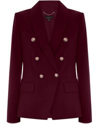 Kocca - Jassen ,Rood ,Leer Sakura Jacket - Lyst