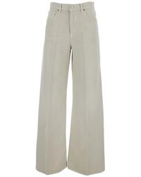 Grifoni - Wide Jeans - Lyst