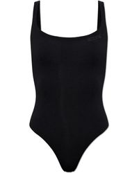 Moschino - Tops ,Zwart ,Katoen Lingerie Bodysuit - Lyst