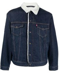 Levi's - Abbigliamento abbigliamento esterno blu noos - Lyst