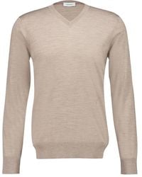 Ferragamo - V-Neck Knitwear - Lyst