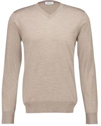 Ferragamo - V-Neck Knitwear - Lyst