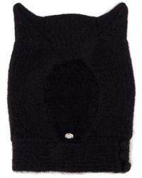 Coperni - Knitted Horn Beanie Hat - Lyst