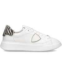 Philippe Model - Schoenen ,Wit ,Katoen Sneakers Temple Tennis - Lyst
