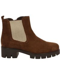 Gabor - Braune Damen Stiefeletten - Lyst
