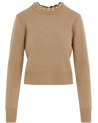 Rabanne - Knitwear > round-neck knitwear - Lyst