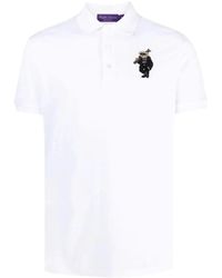 Ralph Lauren - Weißes casual polo shirt männer - Lyst