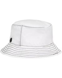 Maison Michel - Accessoires ,Wit ,Katoen Jason Bucket Hat - Lyst