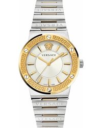 Versace - Greca Logo 38 Mm Uhr - Lyst