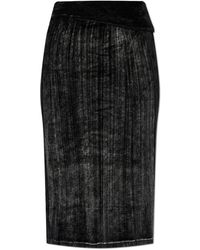 DIESEL - Rokken ,Zwart ,Polyester Rok O-Veryn - Lyst