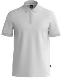 BOSS - Weiße polo t-shirts und polos - Lyst