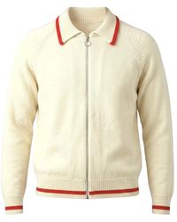 Fortela - Truien & Vesten ,Wit ,Wol Crow Maglia - Lyst