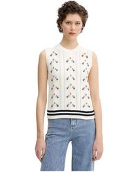 Paul Smith - Gebreid Vest Met Patroon - Lyst