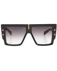 Balmain - Occhiali da sole con montatura quadrata - Lyst
