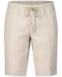 ALBERTO - Shorts tapered-fit in lino - Lyst