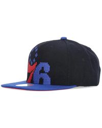 Mitchell & Ness - Accessoires ,Zwart ,Wol Nba 8 Bit Snapback Pet Zwart - Lyst