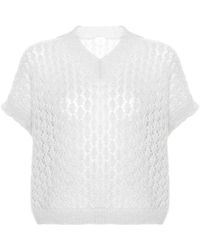 Eleventy - V-Neck Knitwear - Lyst
