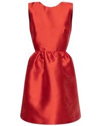 Kate Spade - Kleid mit dekorativer schleife auf der rückseite - Lyst