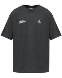 Nike - Fitness ,Grijs ,Katoen Acg Dri-Fit T-Shirt - Lyst