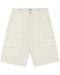 Arte' - Korte Broeken ,Katoen Canvas Cargo Shorts - Lyst