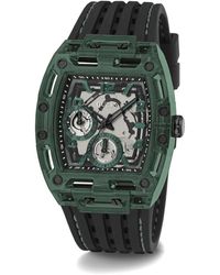Guess - Accessoires ,Groen ,Multifunctioneel Phoenix Horloge - Lyst