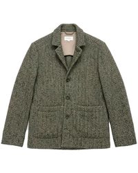 Tintoria Mattei 954 - Jassen ,Groen ,Wol Srvtmkgau 1 Blazer - Lyst