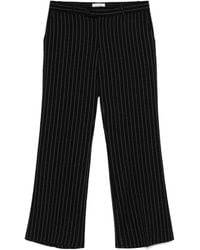 Ernest W. Baker - Schwarze Hose Mit Gürtel Und Taschen - Lyst